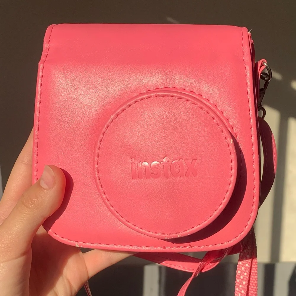 Fujifilm instax mini 9 with case flamingo pink. Message me if you are interested